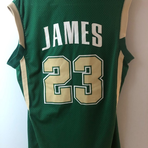 Lebron James high school jersey - Picture 2 of 3
